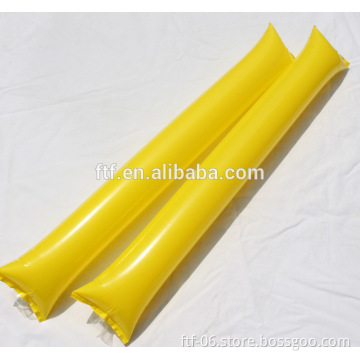 Custom Colorful The Football Fans Inflatable Cheering Stick,Inflatable Plastic Sticks